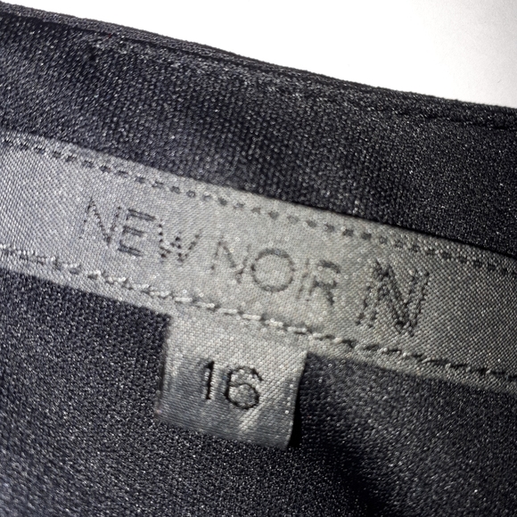 Blue chiffon swing dress - Picture 3 of 4